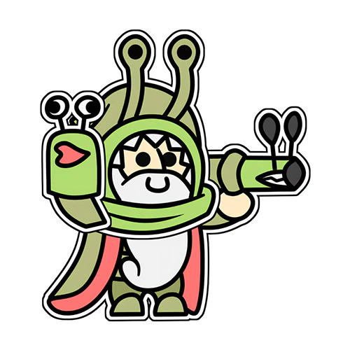 Chompy Mage (Sticker)