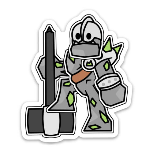 Crusher (Sticker)