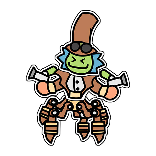 Dr. Krankcase (Sticker)