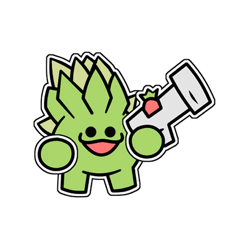 Food Fight (Sticker)