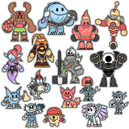 Full Set of Giants Stickers
