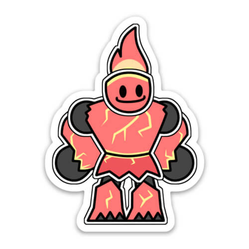 Hot Head (Sticker)