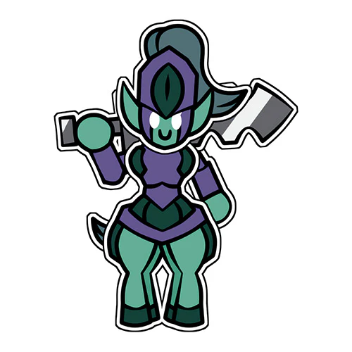Knight Mare (Sticker)