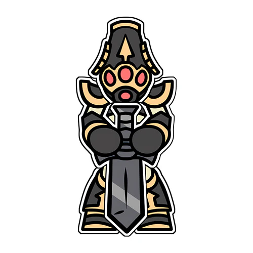 Krypt King (Sticker)