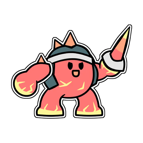 Lava Lance Eruptor (Sticker)