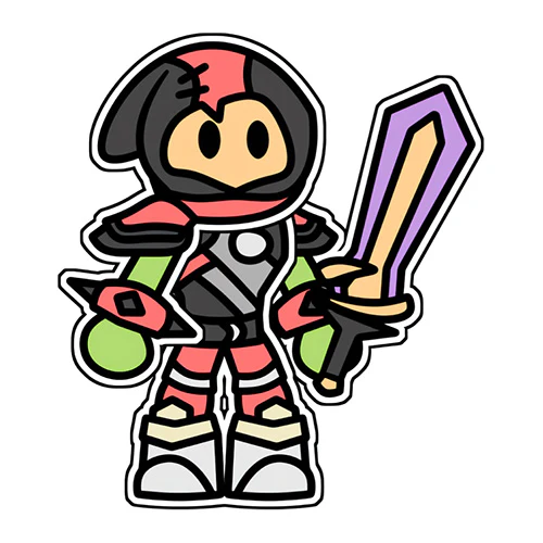 Sir Hoodington (Sticker)