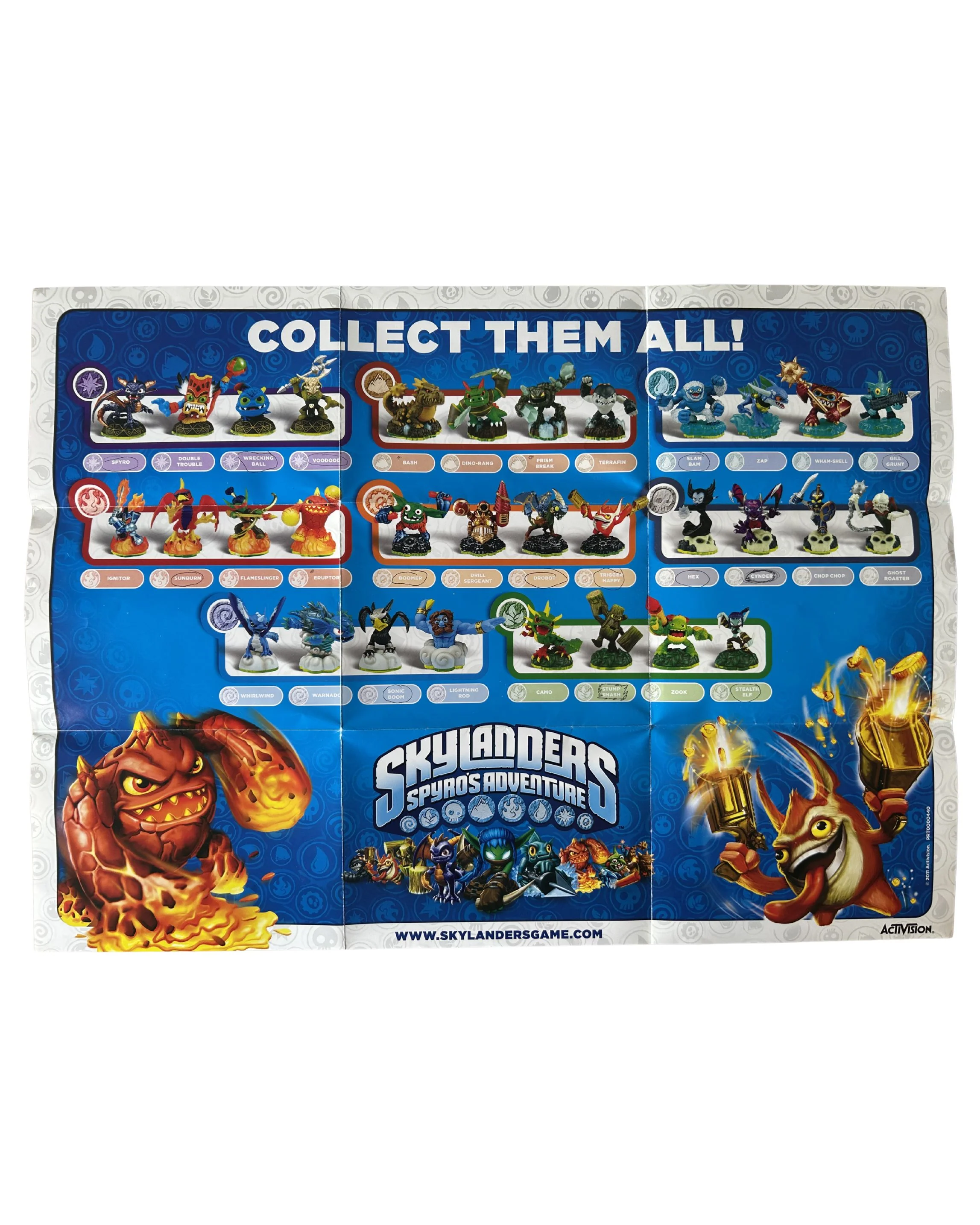Skylanders Spyro's Adventure Starter Pack Poster
