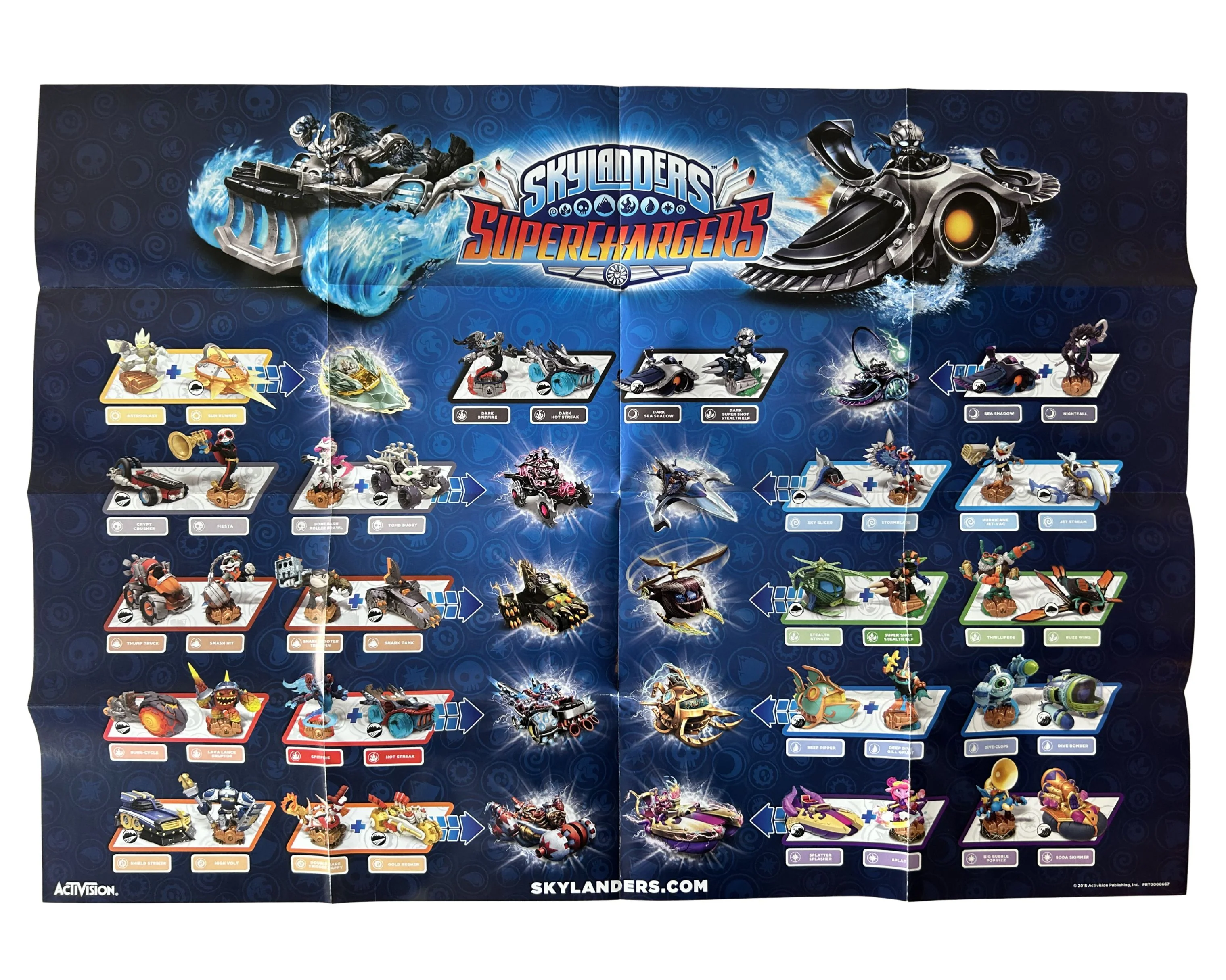 Skylanders SuperChargers Dark Edition Poster - Image 2
