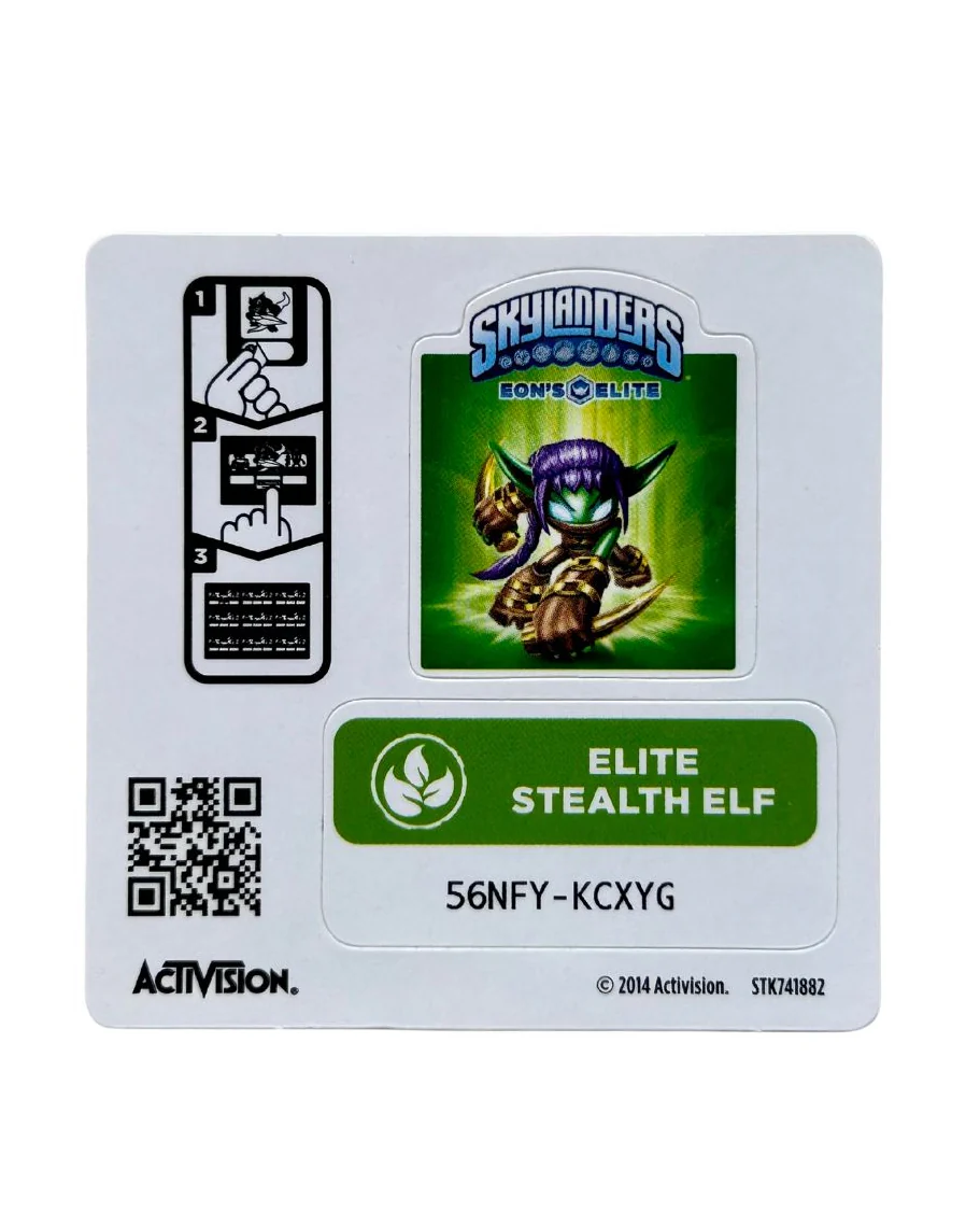 Stealth Elf (Eon's Elite) (Sticker Sheet)