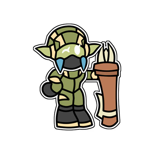 Super Shot Stealth Elf (Sticker)