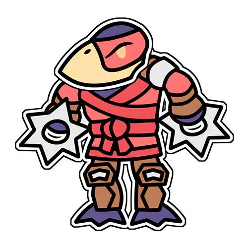 Tae Kwon Crow (Sticker)